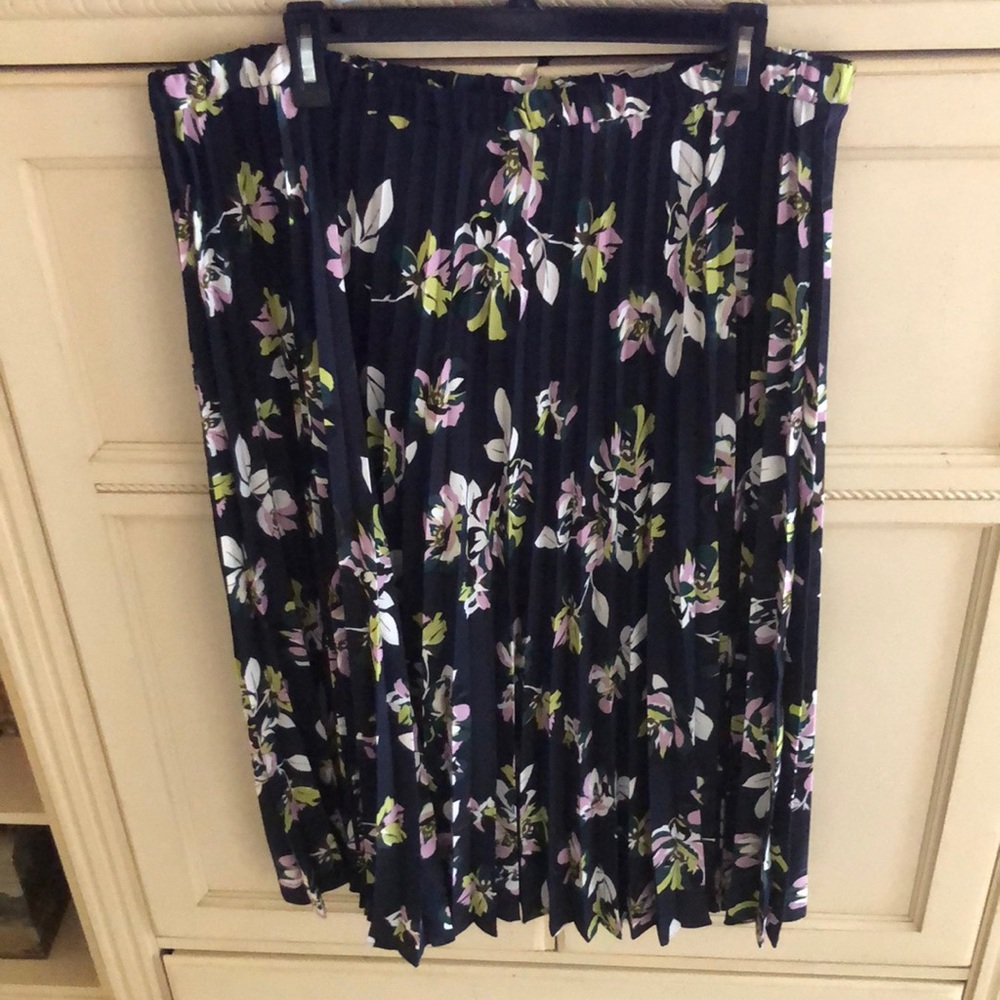 Halogen Floral Printed Long Skirt